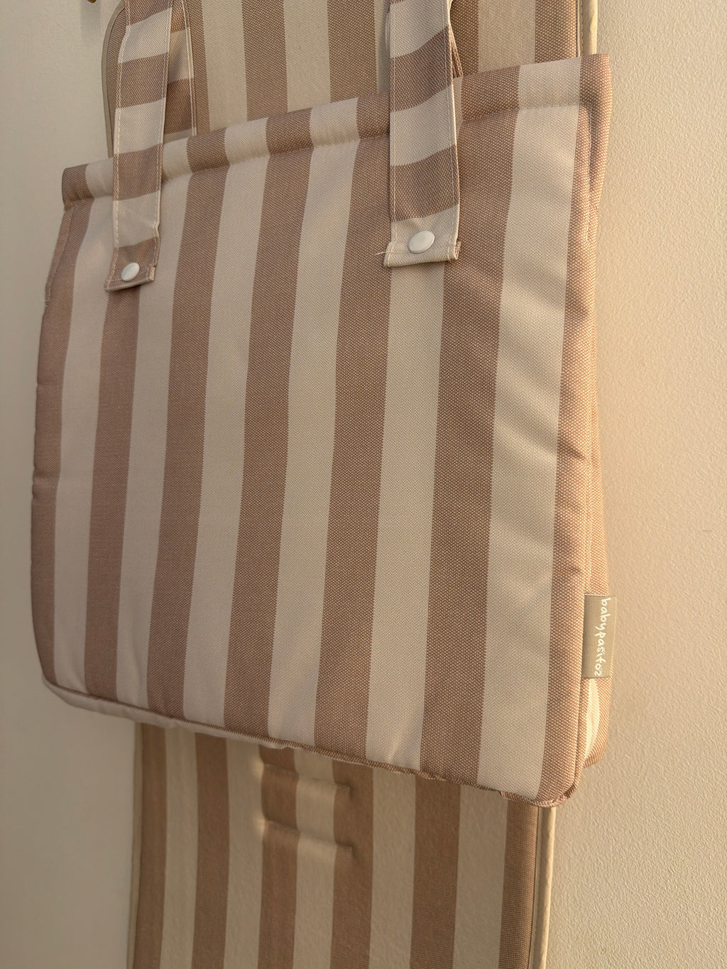 Colchoneta + bolso beig universal