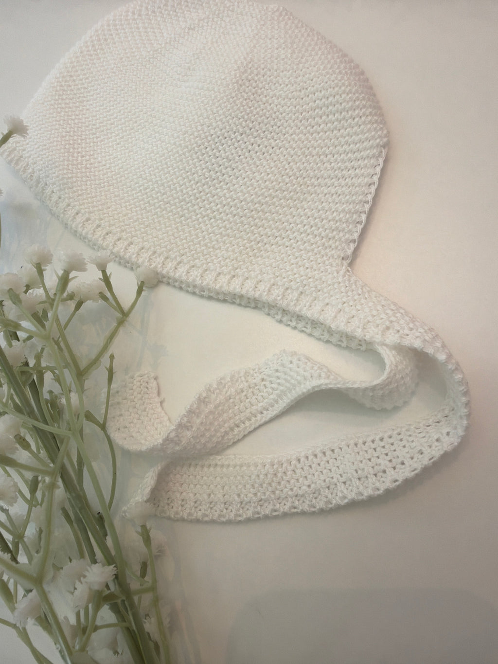 Capota hilo blanco