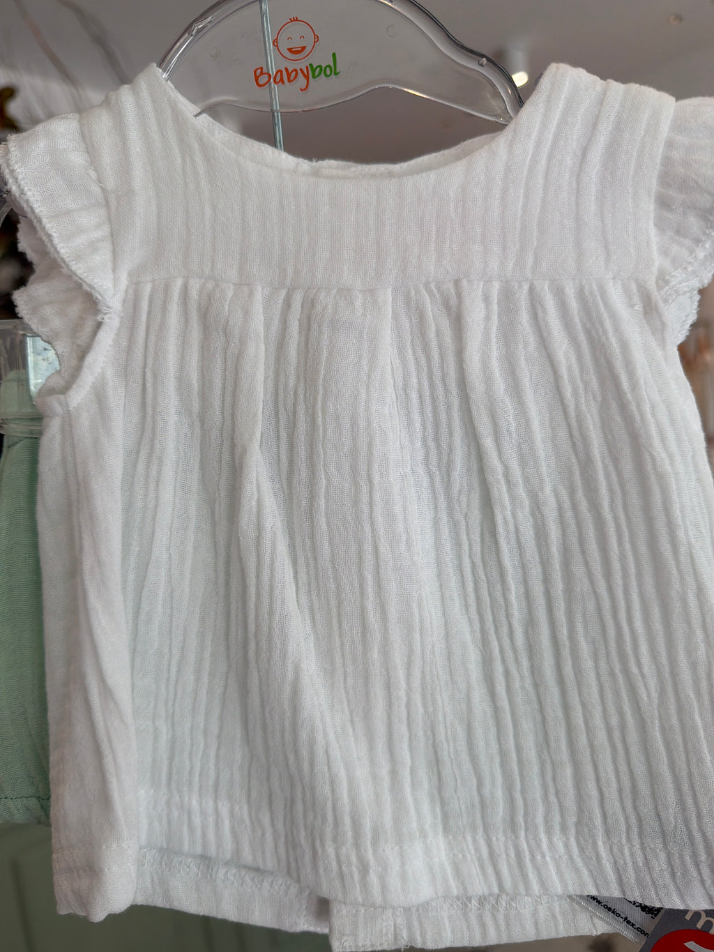 Conjunto verde agua