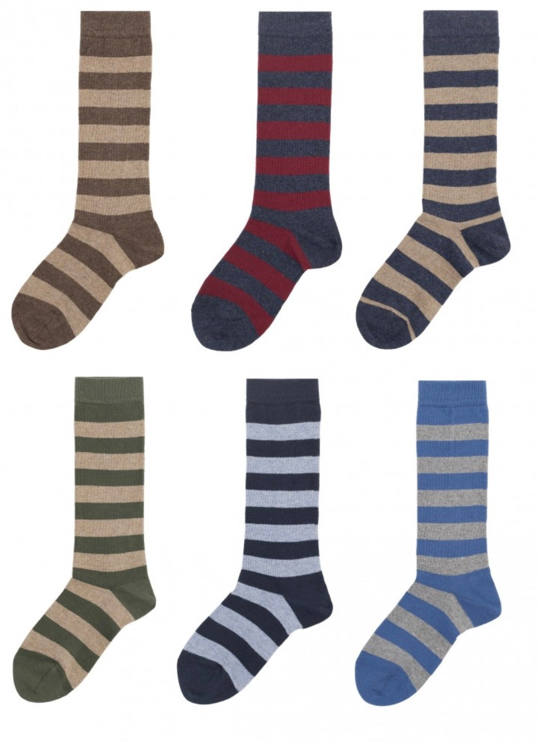 Calcetines rayas colores 405