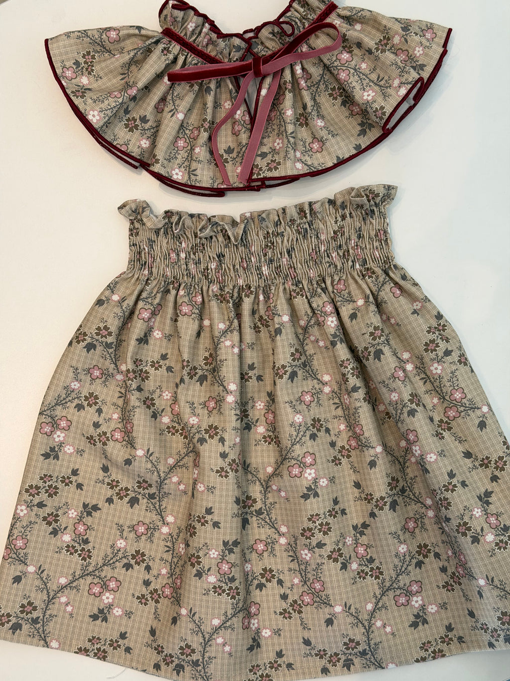 Falda y cuello Laura DH543