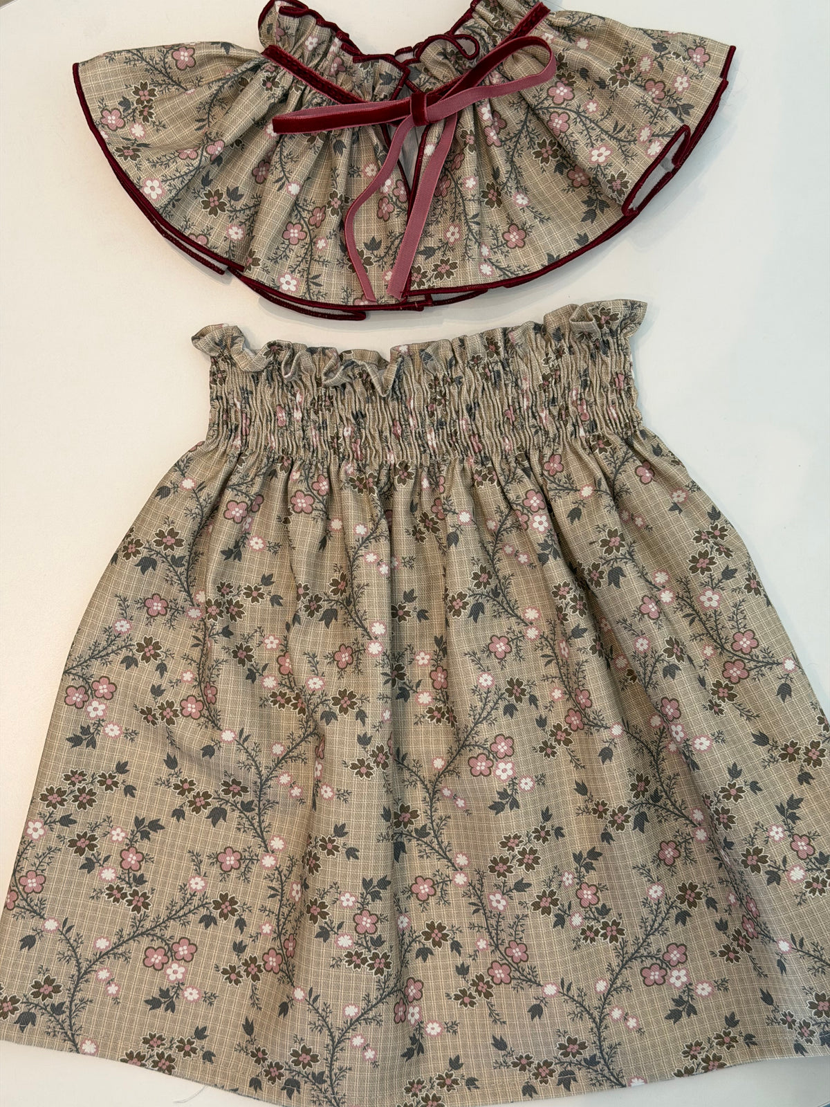Falda y cuello Laura DH543